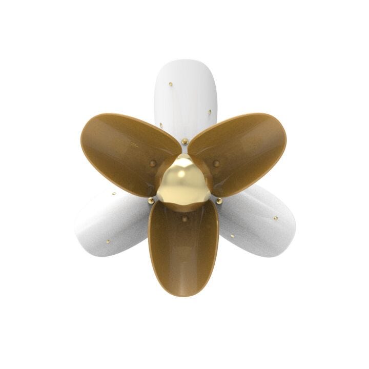 Blossom Wall Sconce by Lladró