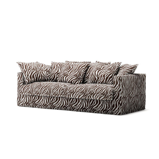 Decotique Le Grand Air 3-Seater Sofa Zebra/Brown/White
