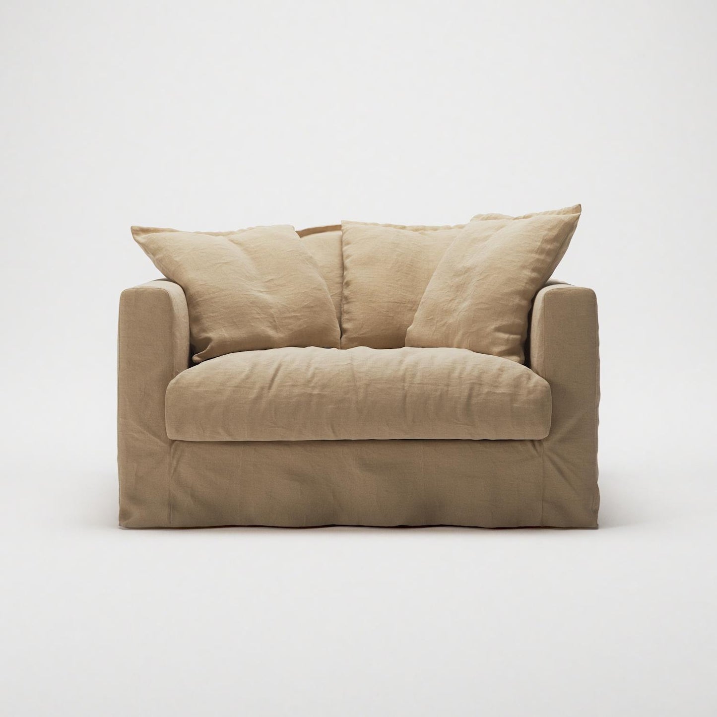 Decotique Le Grand Air Loveseat Armchair Desert Sand