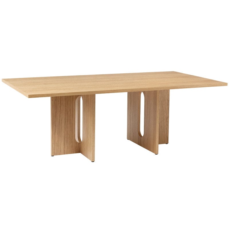 Androgyne dining table by Audo Copenhagen #210 x 100 cm, oak #