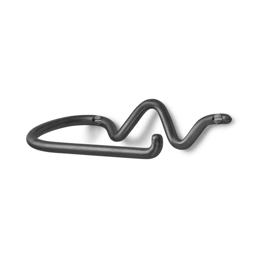 Curvature Toilet Paper Holder by Ferm Living #Black Brass