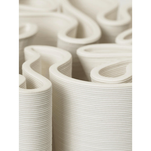 Ferm Living Dedali Vase H25 Off-White
