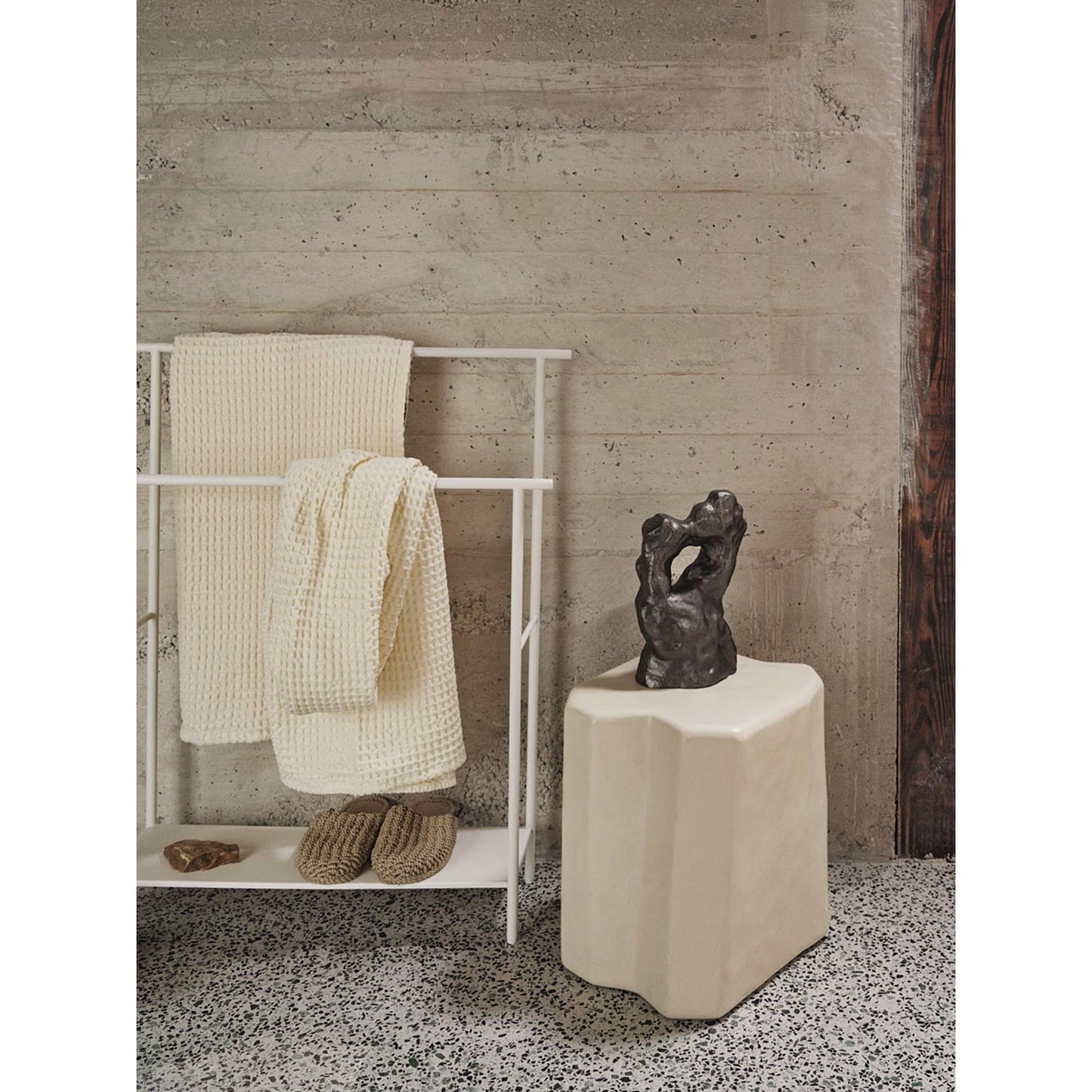 Ferm Living Dora Towel Rack White