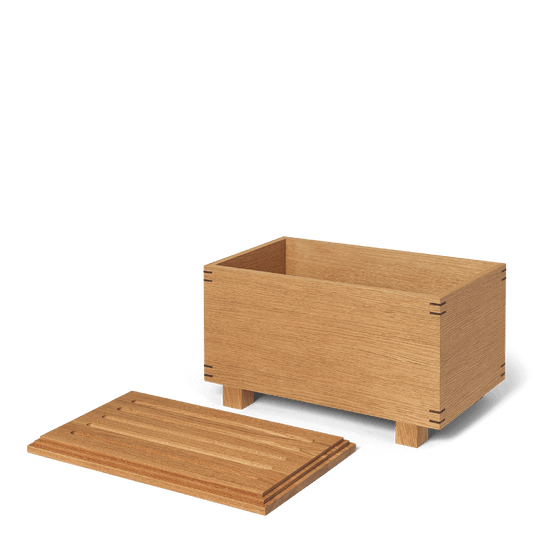 Ferm Living Bon Wooden Box Oiled Oak