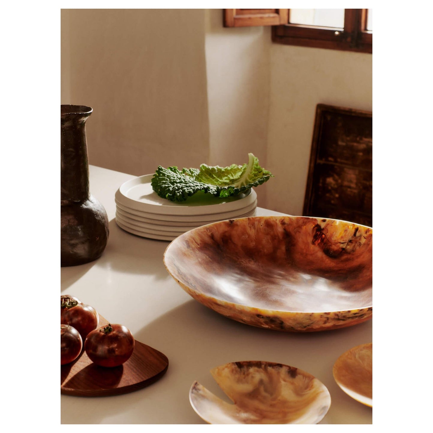 Ferm Living Sol Salad Bowl Sugar Kelp