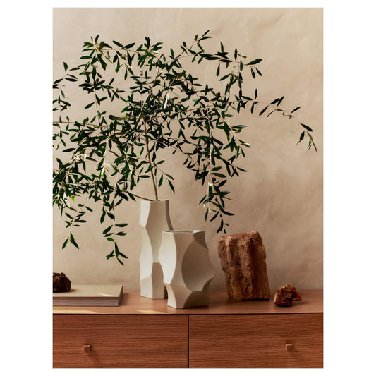 Ferm Living Cueva Vase H37 Off White