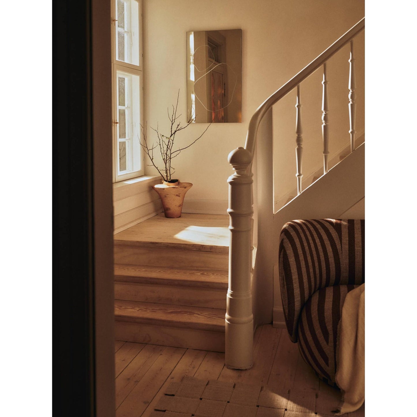 Ferm Living Folia Mirror H82 Silver