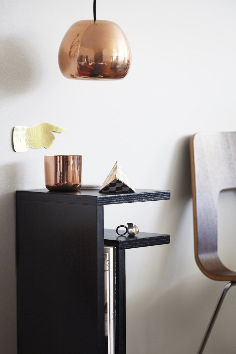 F-shelf, left, white