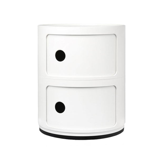 Componibili storage unit, 2 modules, white