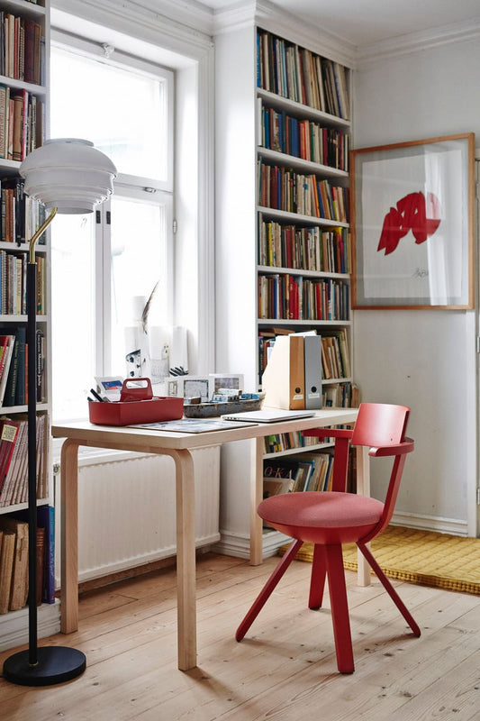 Aalto table 80A, birch