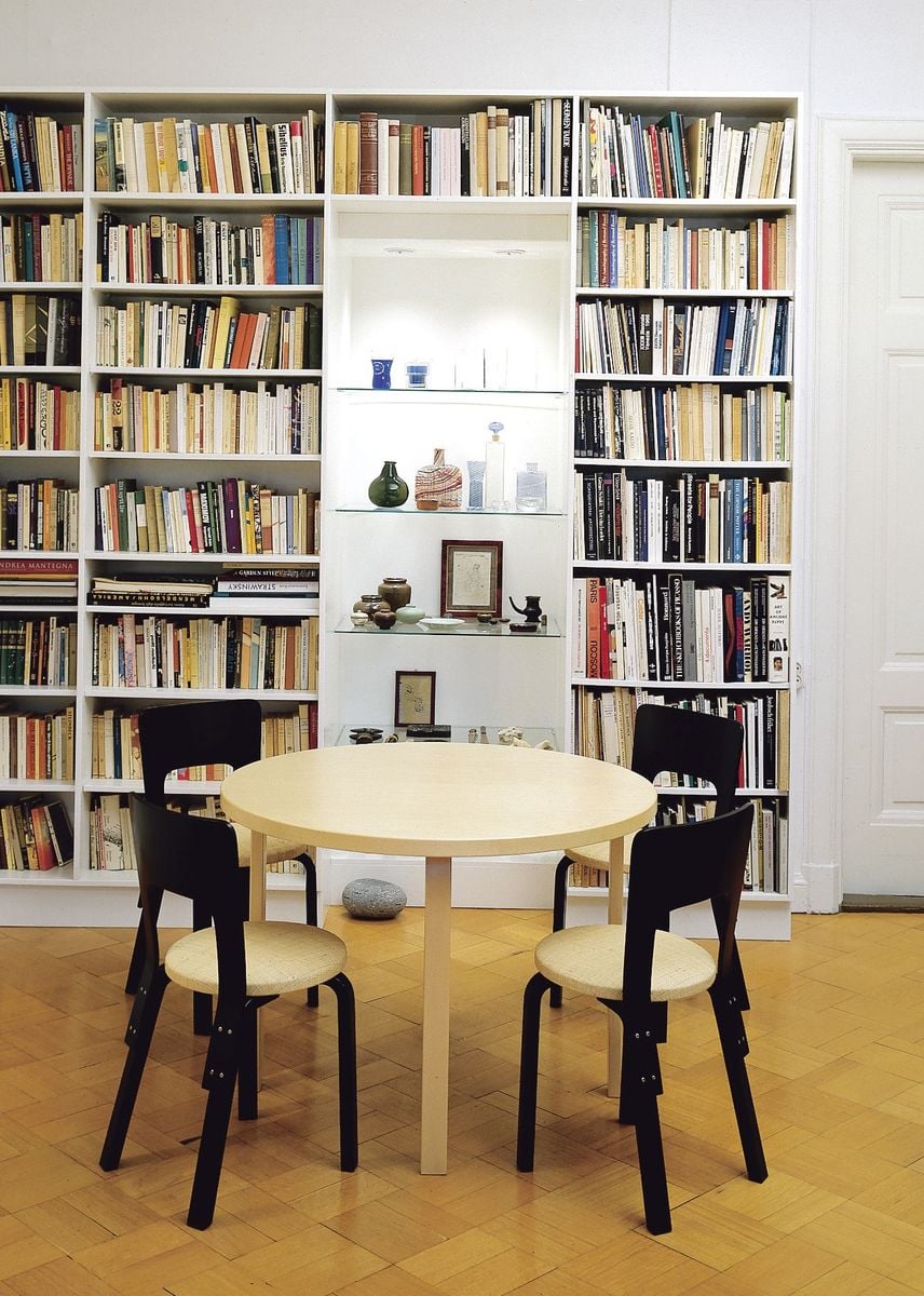 Aalto table 90A, birch