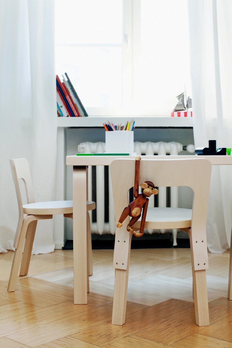 Aalto table 81B, birch