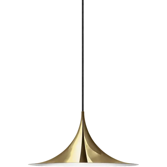 SEMI PENDANT by Gubi #Ø30 cm/Polished Brass