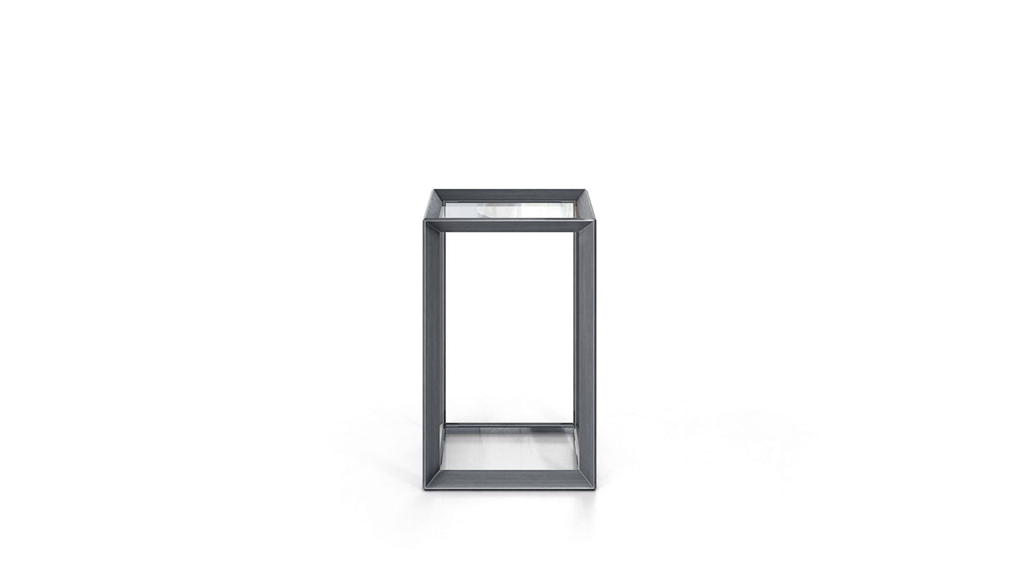 METALLICA PEDESTAL TABLE by Roche Bobois