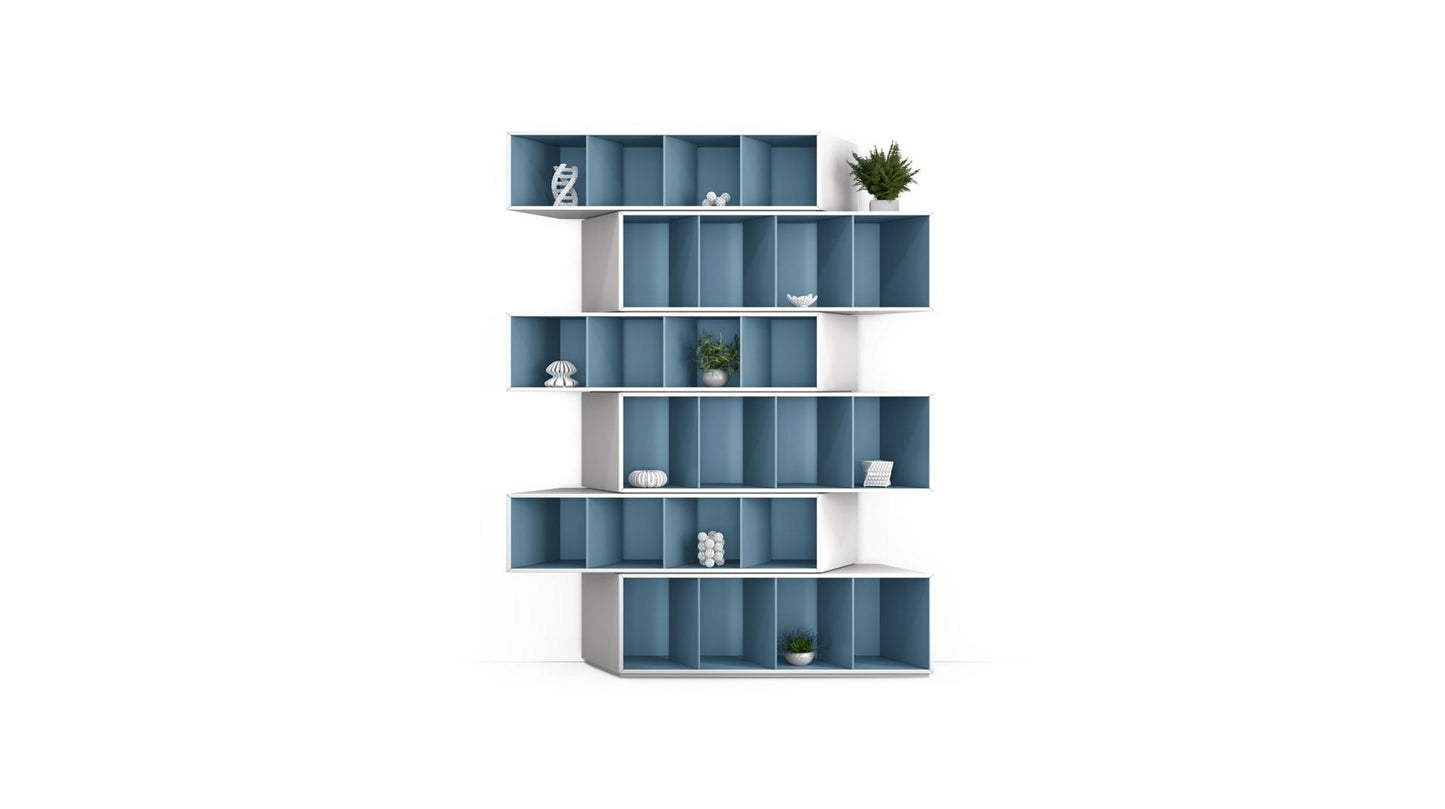 TRINTA BOOKCASE 1 ELEMENT - WITHOUT LIGHTING by Roche Bobois