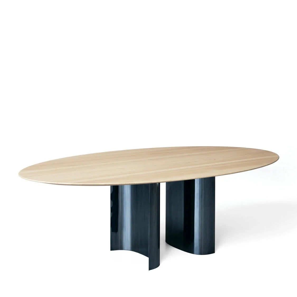 JEFF - Round & Oval chestnut table