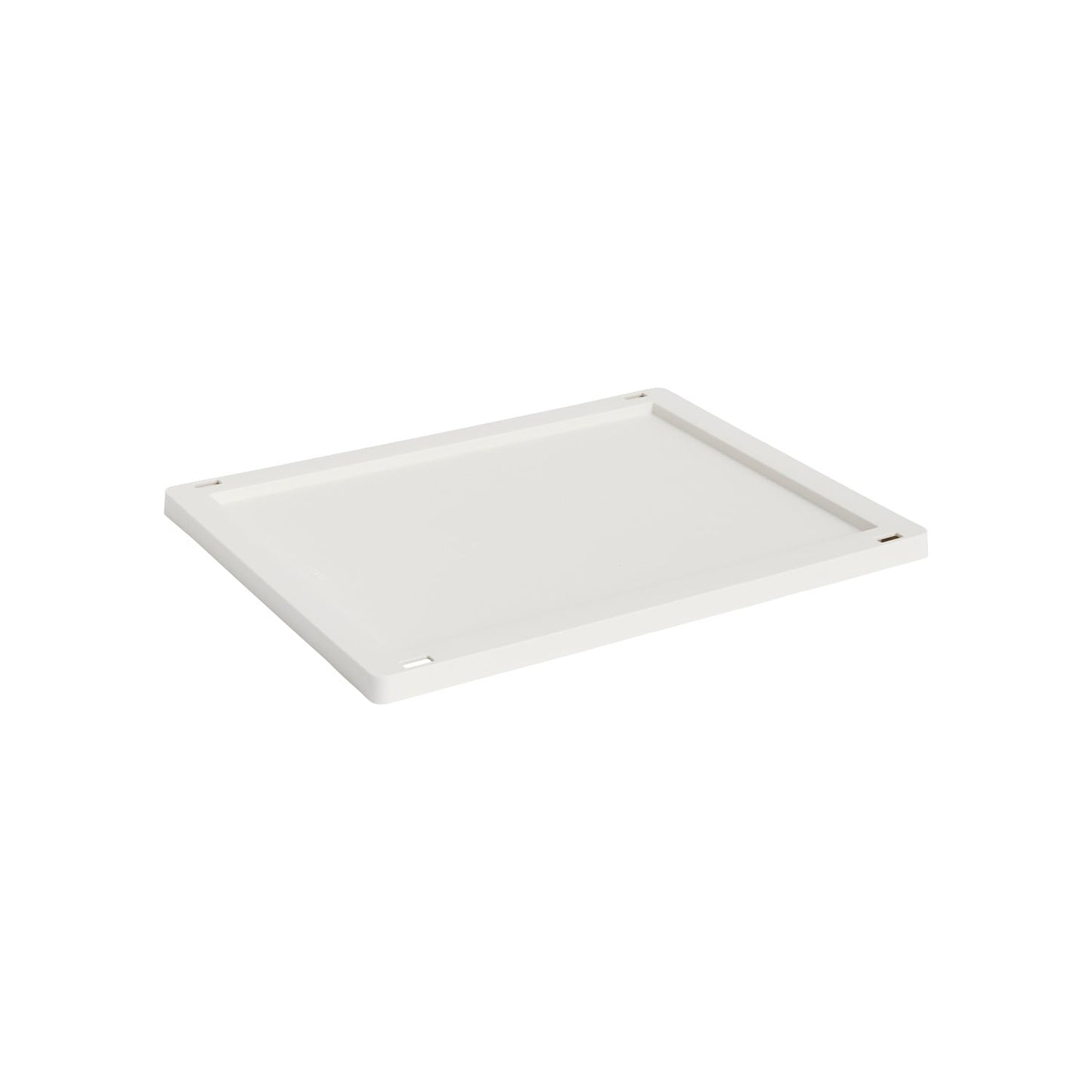 Colour Crate lid, M, recycled plastic, off-white