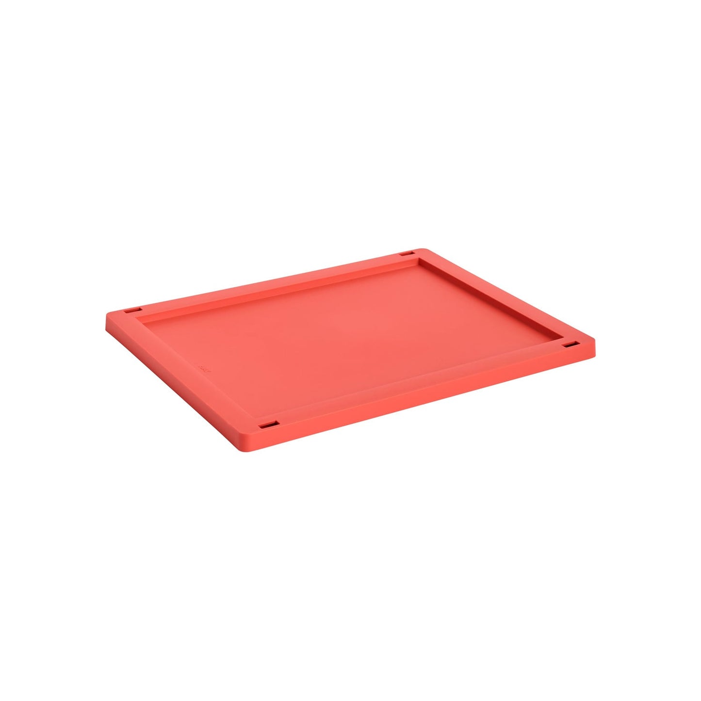 Colour Crate lid, M, recycled plastic, red