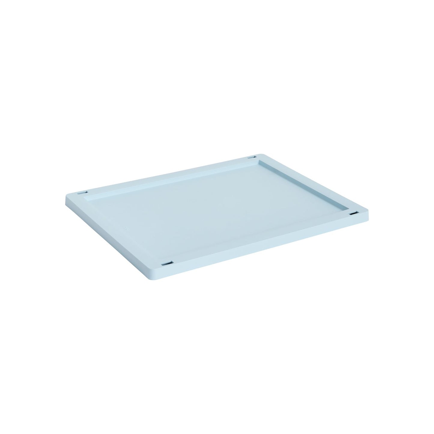 Colour Crate lid, M, recycled plastic, soft blue