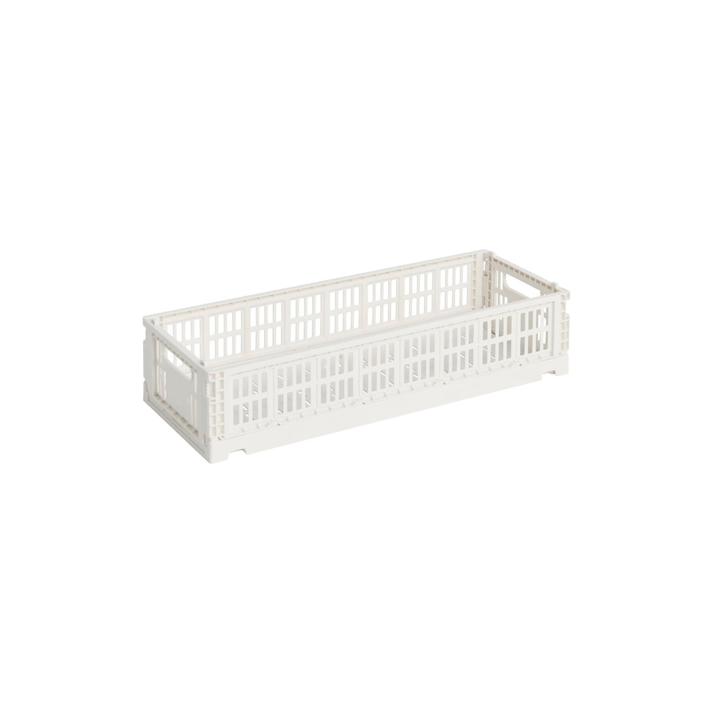 Colour Crate Mini, Oblong, recycled plastic, off-white