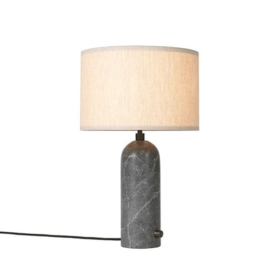 Gravity Table Lamp Small Darkened Steel