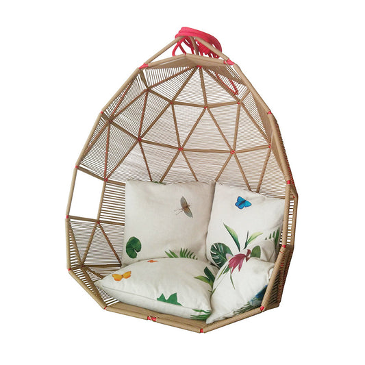 TROPICALIA - Technopolymer garden hanging chair by Moroso #Natural