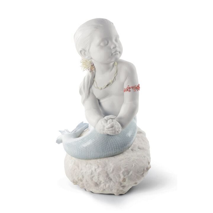 Princess of The Waves Mermaid Figurine by Lladró