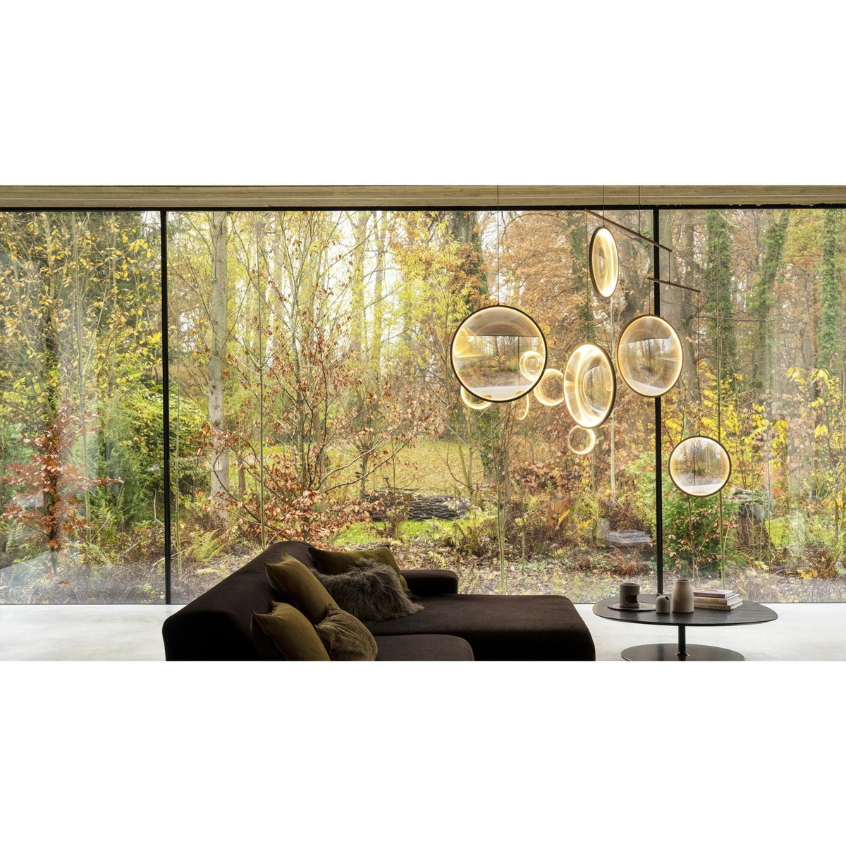 DCW Focus X5 Chandelier Matt Black