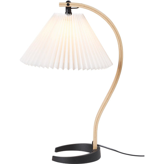 Timberline Table Lamp White/ Birch