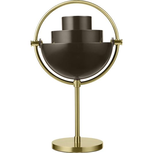 Multi-Lite Limited Edition Portable Lamp Mocha Brown/ Brass