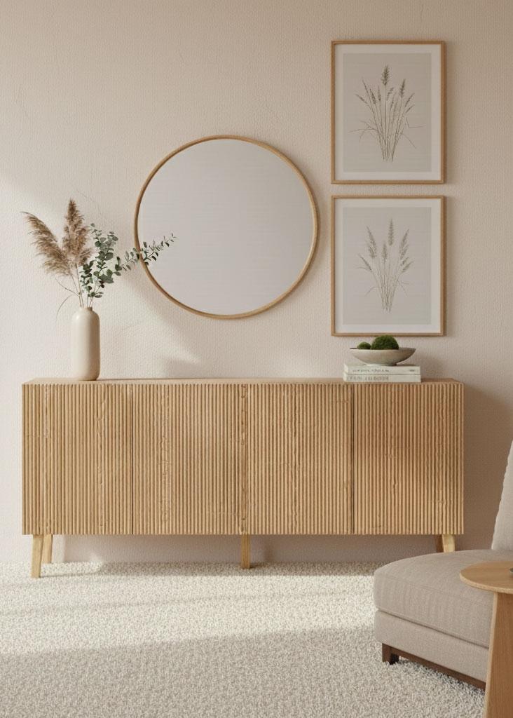 Decotique Flow Sideboard Oak Vicenza