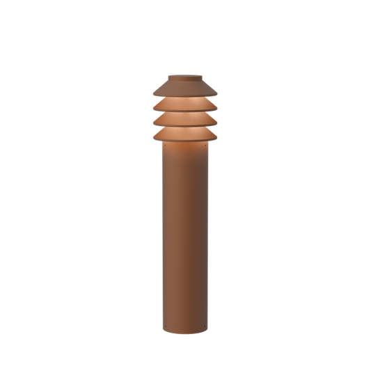 Bysted Garden Long Bollard Lamp by Louis Poulsen