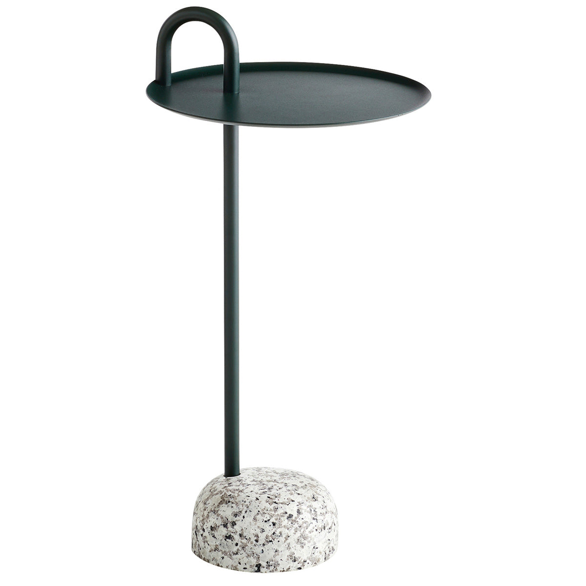 Bowler side table, fir green