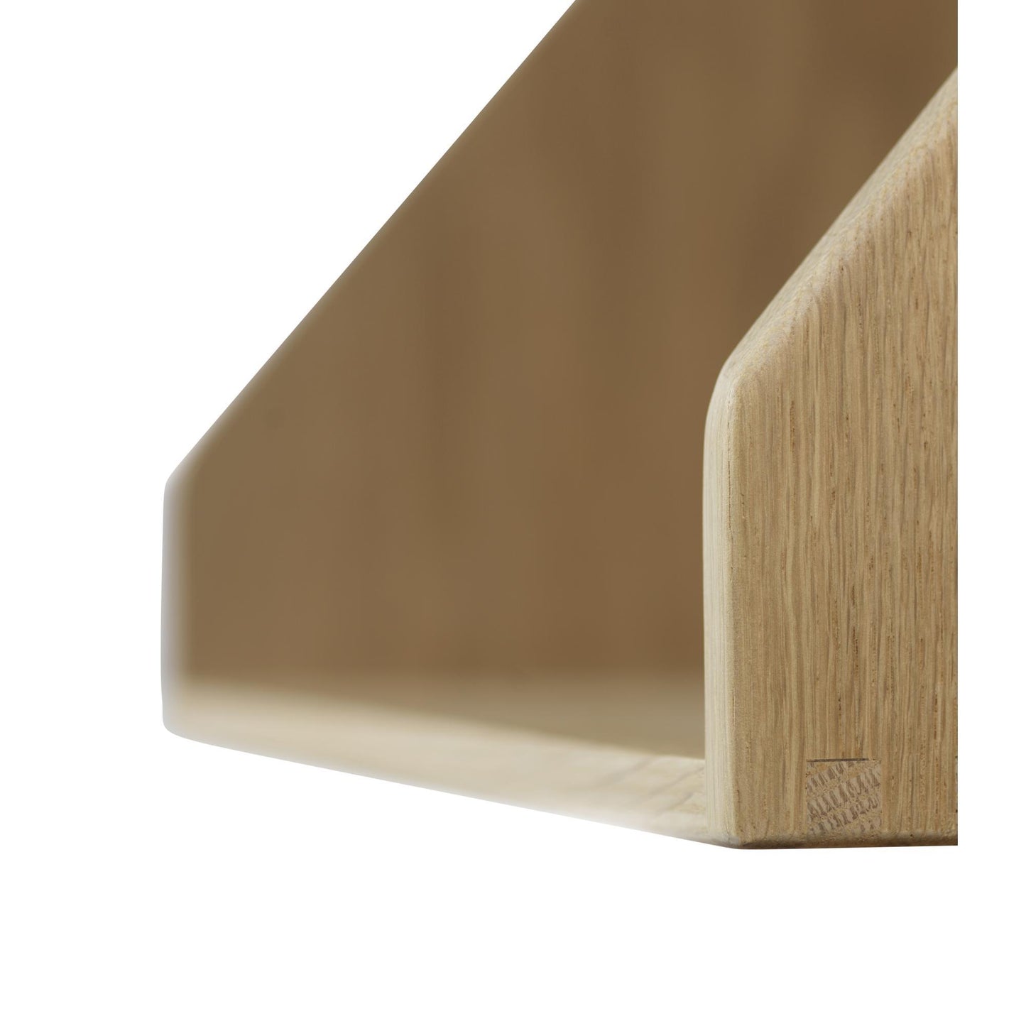 FDB Furniture B5 Shelf 40 cm Lacquered Oak