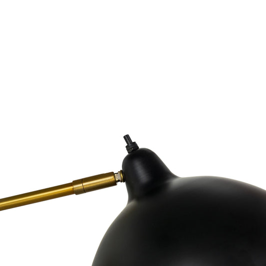 Dyberg Larsen Futura Wall Lamp Matt Black/Gold/Brass