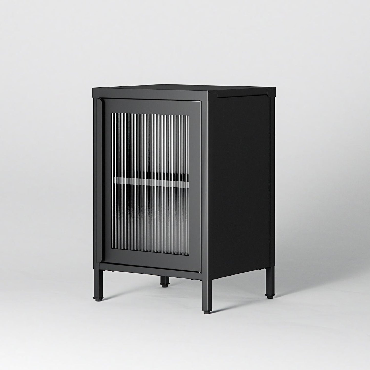 Department Store Bedside Table Anthracite Grey