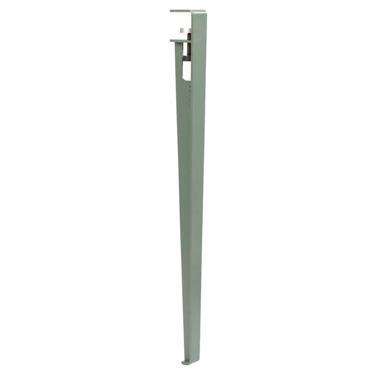 Table and desk leg 75 cm, 1 piece, eucalyptus grey