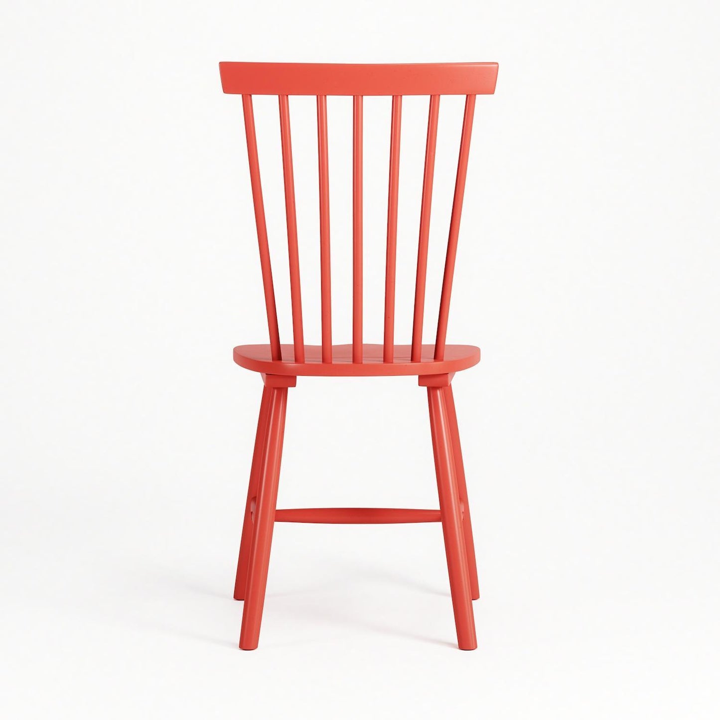 Department Wood H17 Windsor Dining Chair Orange