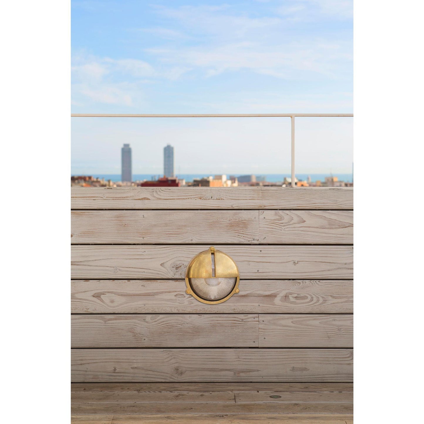 Faro TIMON Outdoor Wall Lamp Brass