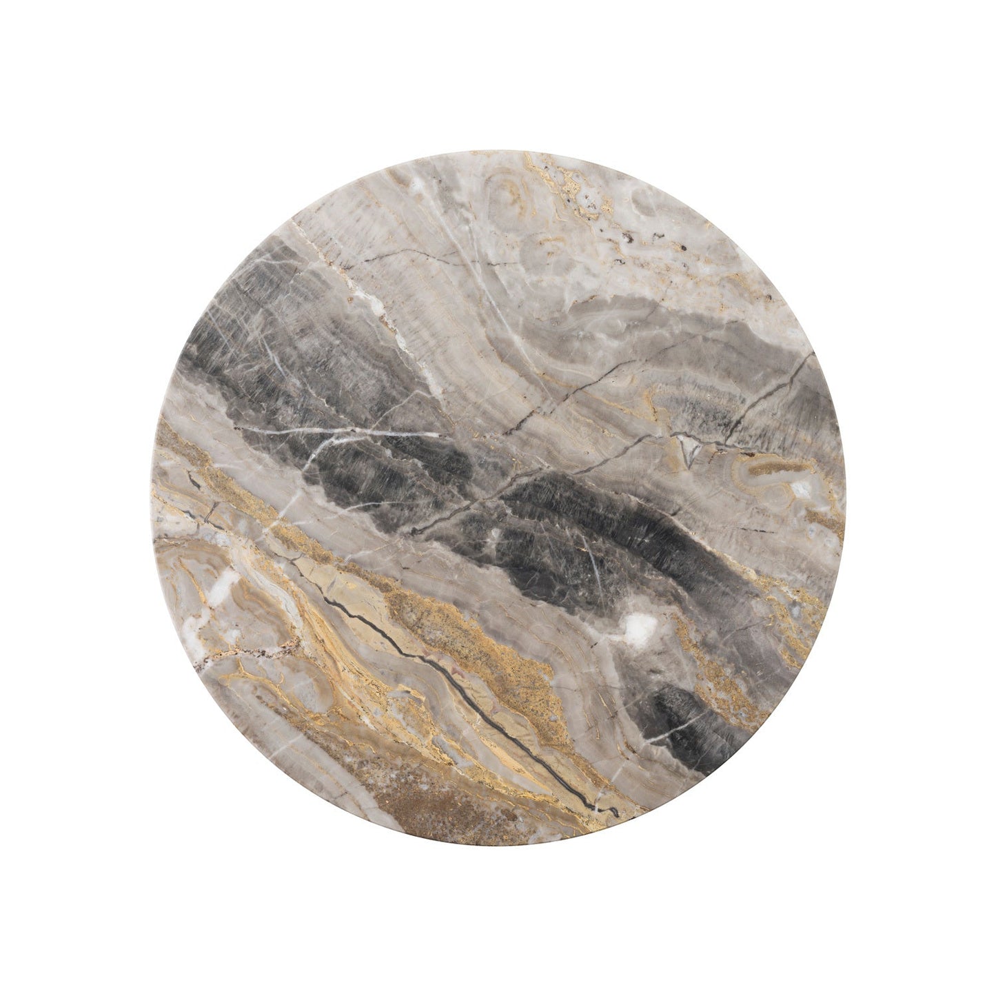 Androgyne table top for side table, 42 cm, Grey Galaxy