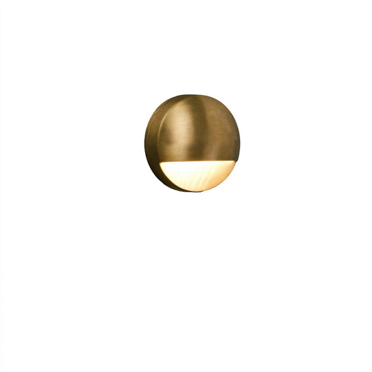 Faro DRAK Outdoor Wall Lamp Brass