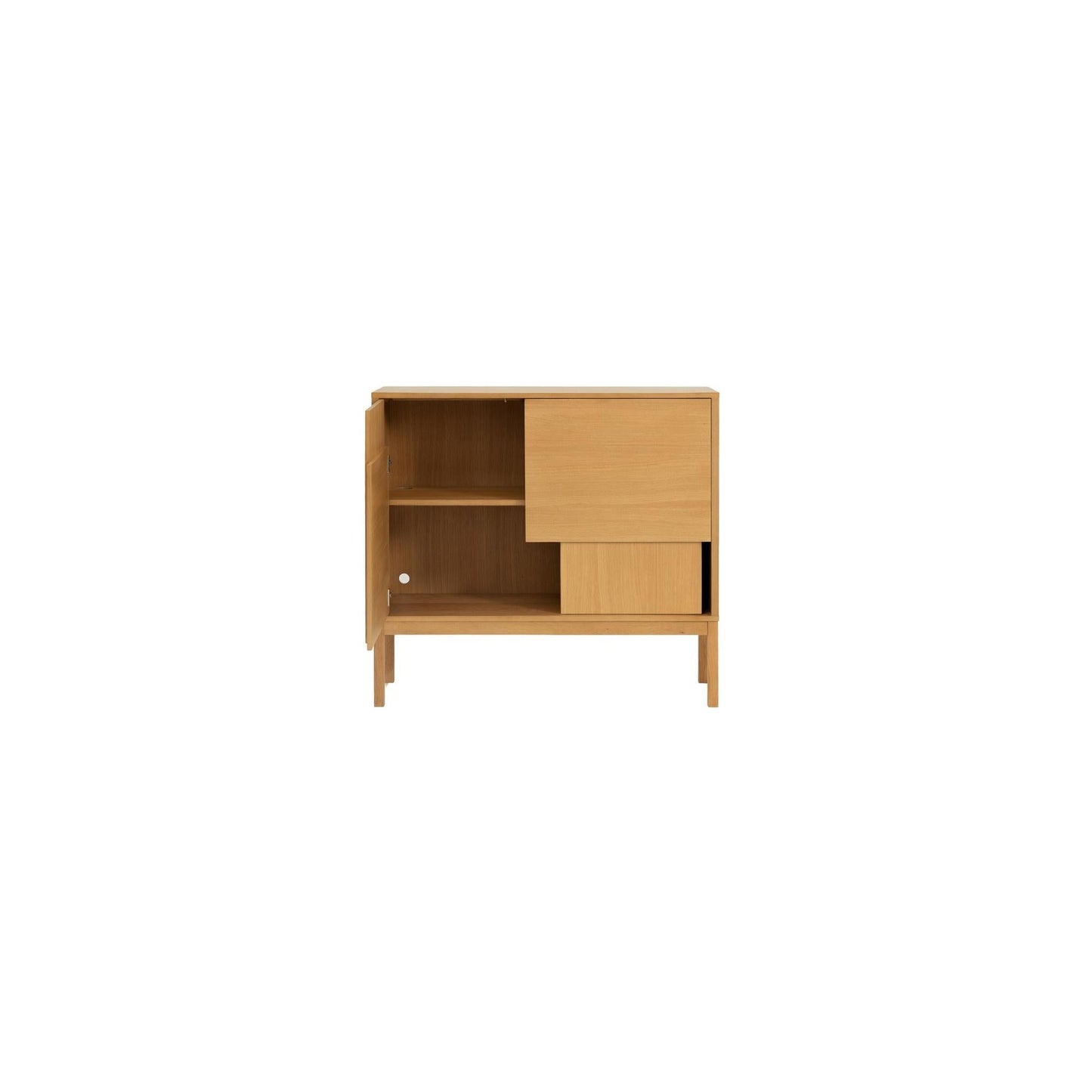 Design House Stockholm Layer Cabinet With Legs Oak