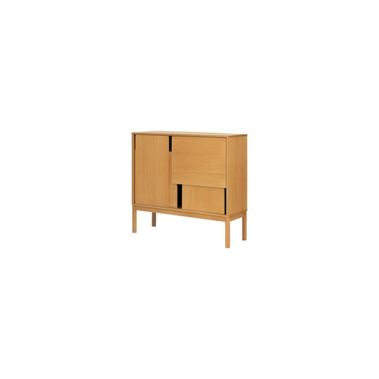 Design House Stockholm Layer Cabinet With Legs Oak