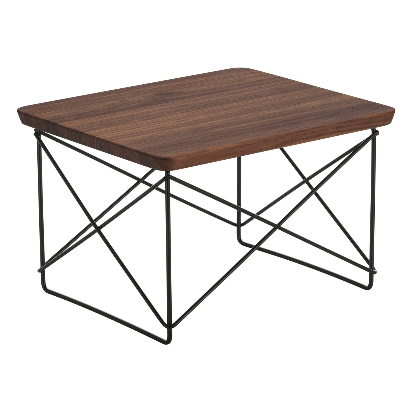 Eames LTR Occasional table, walnut - basic dark
