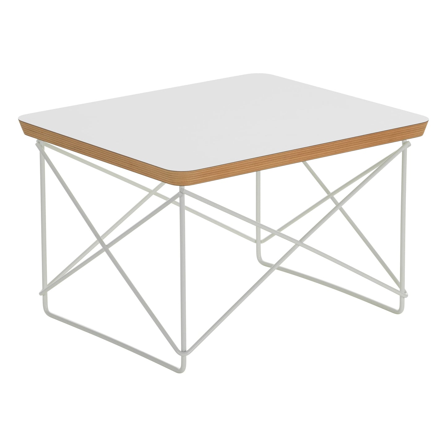 Eames LTR Occasional table, white laminate - white