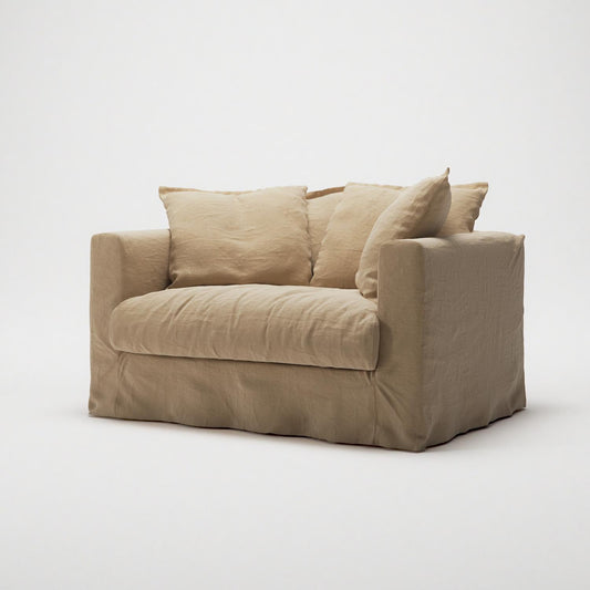 Decotique Le Grand Air Loveseat Armchair Desert Sand