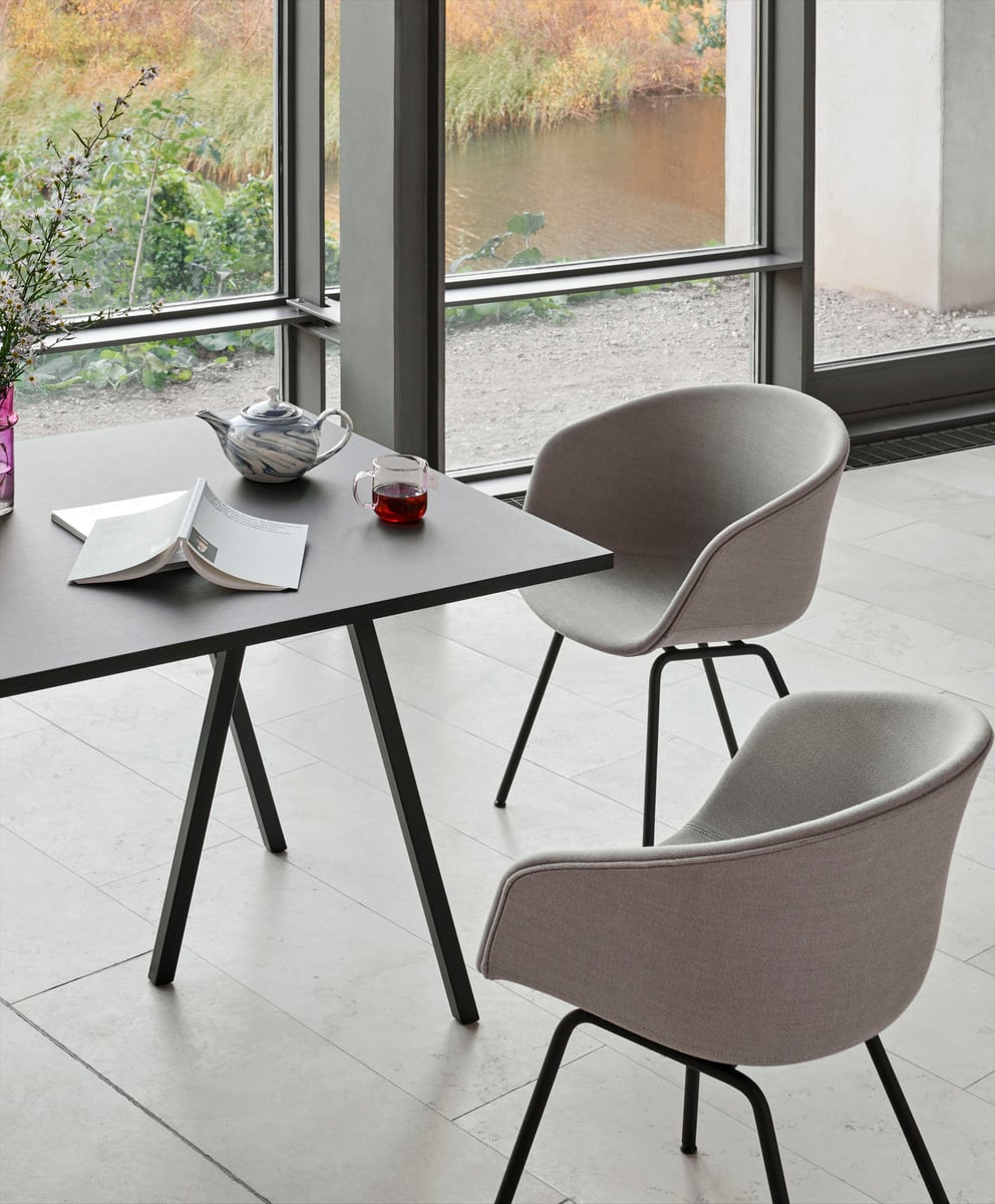 Loop Stand table 200 cm, black