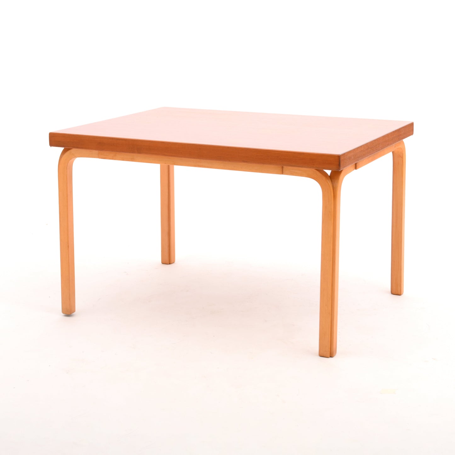 Artek #090 Y-legged Coffee Table — birch/teak