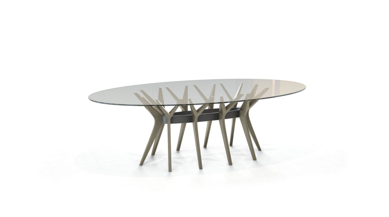 ASTER OVAL DINING TABLE by Roche Bobois