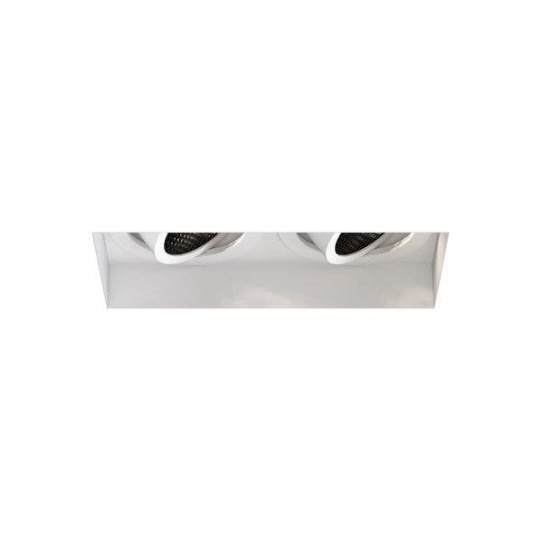 Trimless Square Twin Adjustable Spotlight by Astro #Matt white
